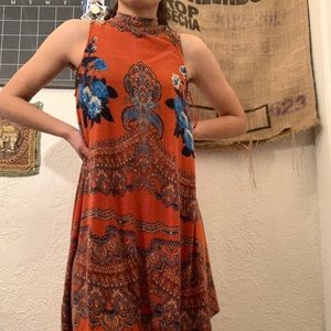 🧡 orange swing dress 🧡